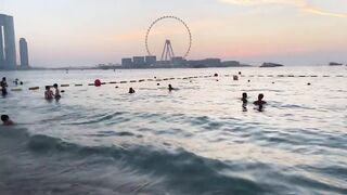 Dubai Beach Sexy Hot Nude Girls | Bikini Girls | Beach Baby #dubai #beach #jbr #uae #vlog #hotgirl