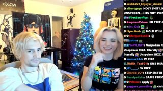 xQc is flirting on stream with NYYXXII