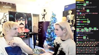 xQc kiss NYYXXII before she let him continue stream