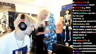 xQc and NYYXXII kiss on stream