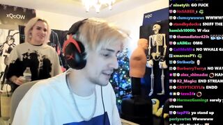 xQc and NYYXXII kiss on stream