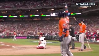 Astros break Game 4 open with a 5-run 5th inning! (Houston puts together string of hits to plate 5)