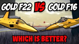 F22 vs F16 IN MILITARY TYCOON ROBLOX