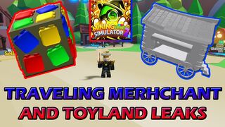 NEW TRAVELING MERCHANT AND TOY LAND LEAKS - Roblox Mining Simulator 2