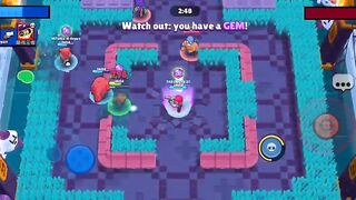 BRAWL STARS GEM GRAB MATCH WITH RENDOM PLAYER#virelvideo#viral #ytviral#video #gamingvideo#tranding