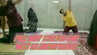 #yoga #INSUJANGARH FULL BODY STRETCHING YOGA/WEST FAT BURN YOGA