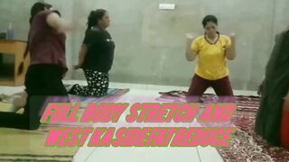 #yoga #INSUJANGARH FULL BODY STRETCHING YOGA/WEST FAT BURN YOGA