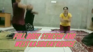 #yoga #INSUJANGARH FULL BODY STRETCHING YOGA/WEST FAT BURN YOGA