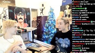 xQc kiss NYYXXII before ending stream