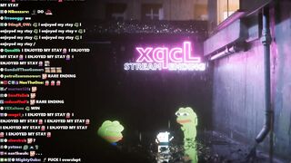 xQc ends stream with NYYXXII