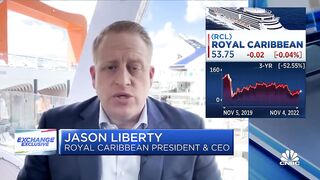 Royal Caribbean CEO on strong travel demand, higher costs and booking trends