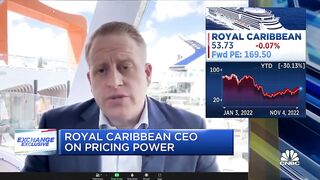 Royal Caribbean CEO on strong travel demand, higher costs and booking trends