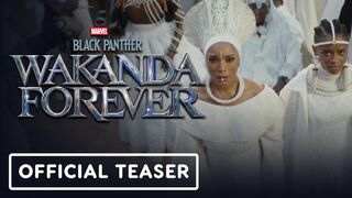 Black Panther: Wakanda Forever - Official 'One Week' Teaser Trailer (2022) Letitia Wright
