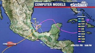 Wildest Spaghetti Models I Have Ever Seen! Tropical Depression Lisa In The Gulf!