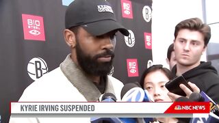 Kyrie Irving Suspended For 5 Games After Posting Antisemitic Video