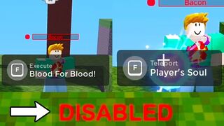 Devs DISABLED Evelynn, Hannah, Jade, Yuzi... ???? Roblox Bedwars