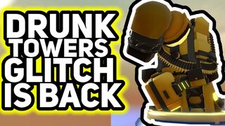 DRUNK TOWER GLITCH IS BACK... - Tower Defense Simulator