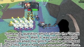 DRUNK TOWER GLITCH IS BACK... - Tower Defense Simulator