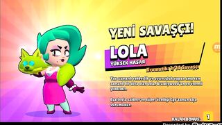 Lola çıktı brawl stars mega kutudan 6 yazdı LOLA ÇIKTI!!!