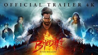 Bhediya: Official Trailer 4K | Varun Dhawan | Kriti Sanon | Dinesh Vijan | Amar Kaushik | 25th Nov