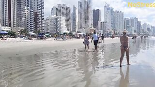 Praia Central em Balneário Camboriú ???????? Brasil ☀️ ???????? #beach