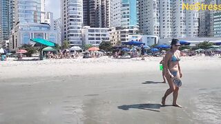 Praia Central em Balneário Camboriú ???????? Brasil ☀️ ???????? #beach