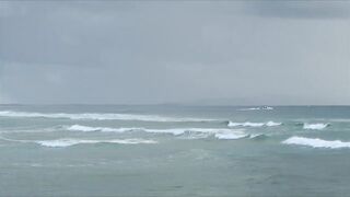 The Noosa Bar and Main Beach. Sunday morning, November 6, 2022.