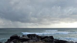 The Noosa Bar and Main Beach. Sunday morning, November 6, 2022.