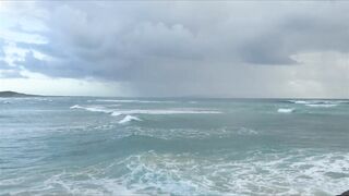 The Noosa Bar and Main Beach. Sunday morning, November 6, 2022.