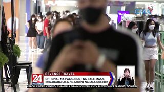 "Revenge travel" o pagdami ng mga turista, ramdam na raw ng tourism industry | 24 Oras Weekend