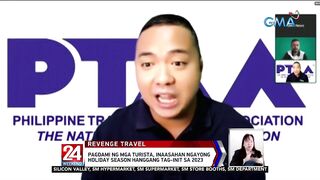 "Revenge travel" o pagdami ng mga turista, ramdam na raw ng tourism industry | 24 Oras Weekend