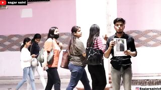 लड़कियो अगर आपको खूबसूरत लड़के पसंद है Funny Prank On Girl's ????। Girls Reaction ????। Sagar Saini