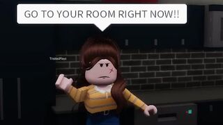 When your mom forces you to eat vegetables???? (Roblox Meme)