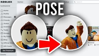How To Pose In Roblox Profile Picture | Change Pose In Roblox Profile