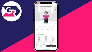 How To Pose In Roblox Profile Picture | Change Pose In Roblox Profile