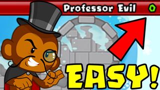 How to Beat The NEW Professor Evil Challenge in BTD Battles | Week 45