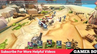 Lords mobile Limited Challenge Barbaric Journey Stage 1|Barbarian Limited Challenge Stage 1