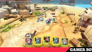 Lords mobile Limited Challenge Barbaric Journey Stage 1|Barbarian Limited Challenge Stage 1