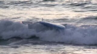 Woman FAKES Drowning At The Beach!