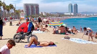 Barcelona beach walk ????????beach Sant Sebastia