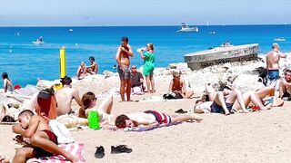 Barcelona beach walk ????????beach Sant Sebastia