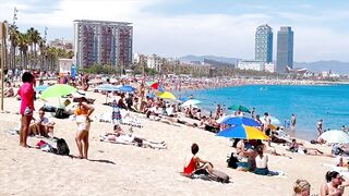 Barcelona beach walk ????????beach Sant Sebastia