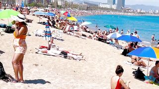 Barcelona beach walk ????????beach Sant Sebastia