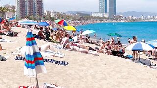 Barcelona beach walk ????????beach Sant Sebastia