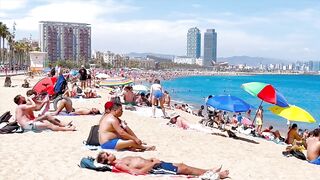 Barcelona beach walk ????????beach Sant Sebastia