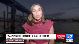 Boaters on Fort Myers Beach asked to leave ahead of Subtropical Storm Nicole