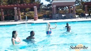 Bikini Winter Swimming , ???? Swimming pool Romance | #hotgirl ,, #sexygirls #masti