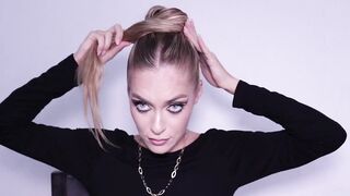 TREND 2022 - MODEL SLEEK BUN, STEP BY STEP TUTORIAL