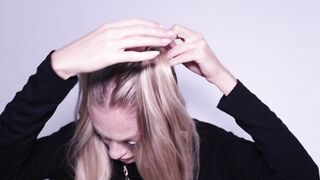 TREND 2022 - MODEL SLEEK BUN, STEP BY STEP TUTORIAL