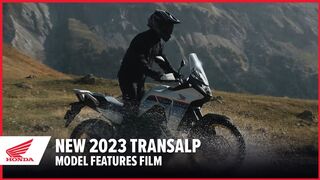 New 2023 XL750 Transalp Model Features Film